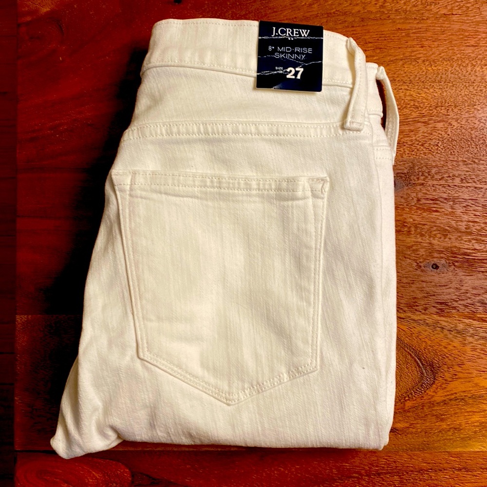 J. Crew Mid Rise Skinny NWT